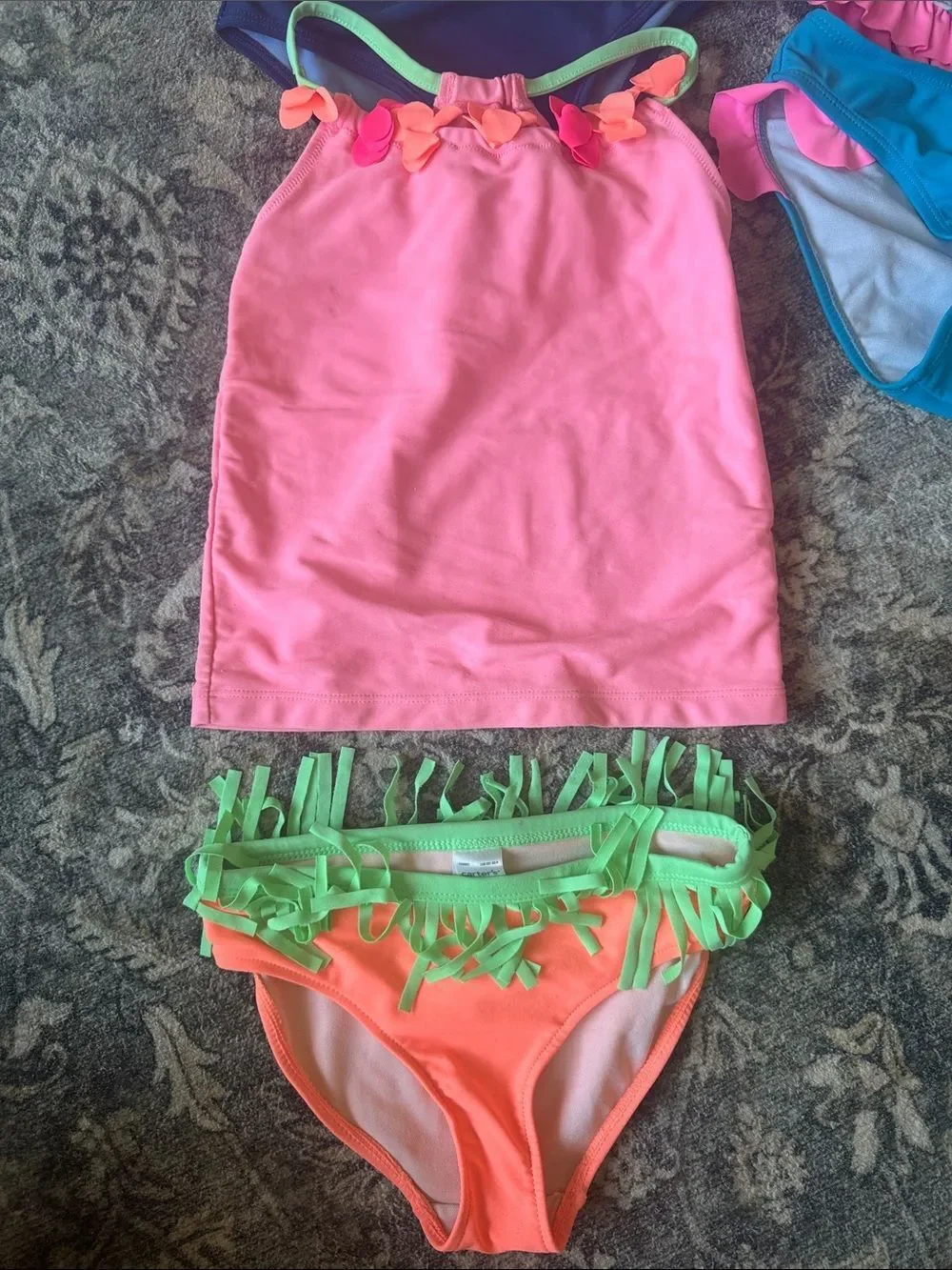Bundle of 4 Girl’s Swimsuits